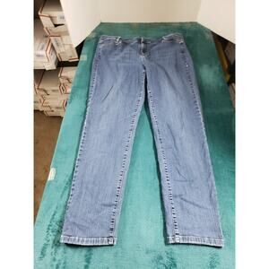 J. Jill Women's Straight Leg Jeans - Blue